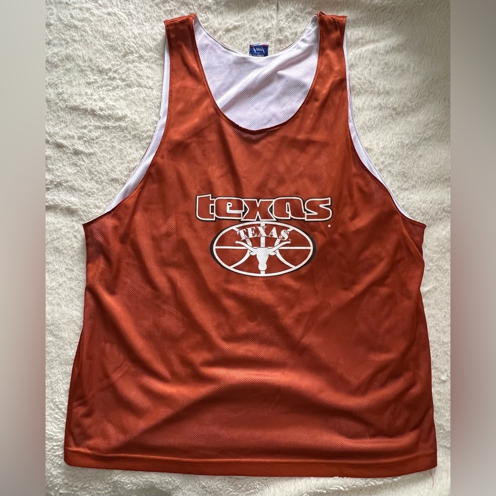 Texas Longhorns Vintage Basketball Practice Jersey